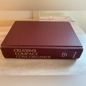 Cruden's Compact Concordance Book